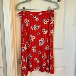 Madewell Midi Skirt Size 4